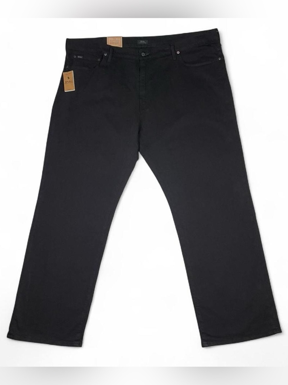 NEW! Polo Ralph Lauren Hampton Relaxed Straight Black Jeans Men’s Size W48B L32